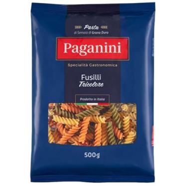 Imagem de Macarrão Italiano Fusilli Tricolore Paganini 500g