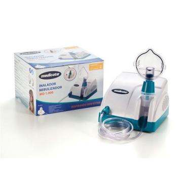 Imagem de Inalador Nebulizador MD 1.000 medicate adulto e infantil bivolt - dorj