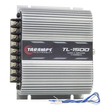 Imagem de Módulo Amplificador Taramps tl 1500 - 3 Canais - 390 Watts rms