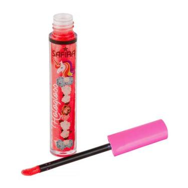 Imagem de Gloss Labial 4ml Hologloss Nº1 Coleção Teen Unicórnio Safira - SAFIRA 