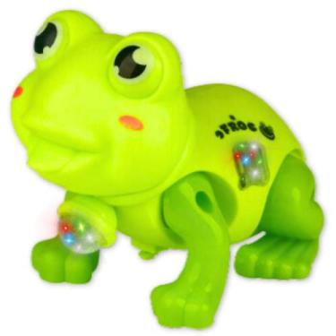 Imagem de Brinquedo Infantil Sapo Musical Anda Sozinho Com Luz E Som - Europio