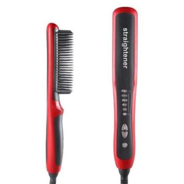 Imagem de Escova Cabelo Cerâmica Straightener Visor LED - innovaree-commerce