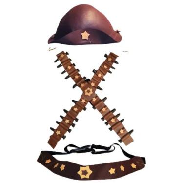 Imagem de Kit Lampião Maria Bonita Eva Infantil 7 até 15 anos São João Festa Jun