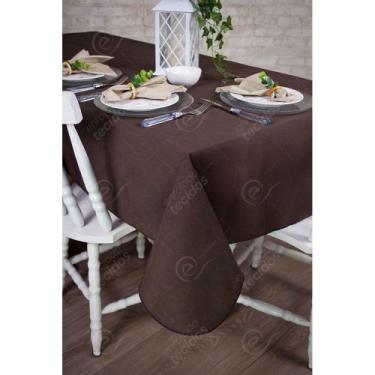 Imagem de Toalha de Mesa Retangular em Tecido Impermeável Acqua Linea Sapucaia M