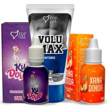 Imagem de Sex Shop kit sexual casal Lubrificantes Intimos Sexy Protudos Eróticos