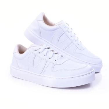 Imagem de Tênis Feminino Blogueira Casual Super Tendência Azul - Valentina Rosa,