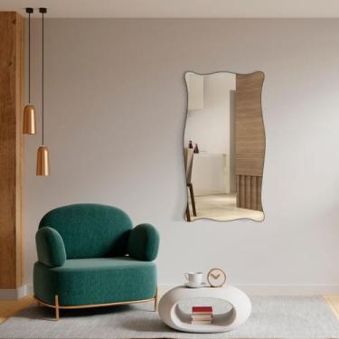 Imagem de Espelho Para Salão De Beleza Grande 60x110cm - Mod. Paris  - REI DOS V