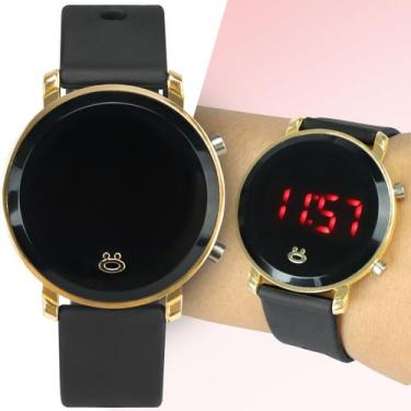 Imagem de Relógio feminino digital premium silicone casual moda envio - Orizom