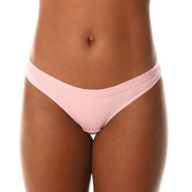 Imagem de Calcinha Básica DeMillus 53431 Algodão, Rosa verano, G