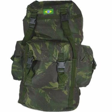 Imagem de Mochila Paraquedista Camping Militar 40 Litros Exército - ELLO