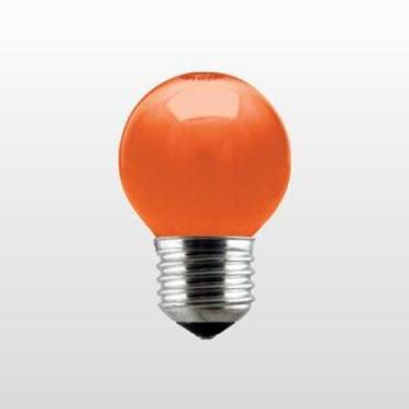 Imagem de Lâmpada Incandescente 15W Bola Taschibra 127V Laranja