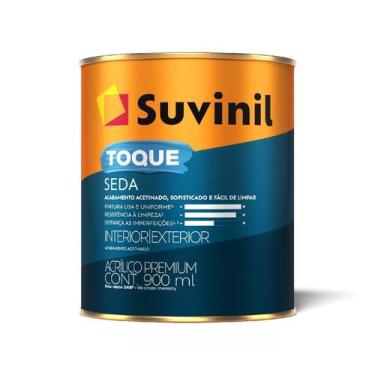 Imagem de Tinta Para Parede 900L Toque Seda Acetinado Suvinil - Branco Neve - SU