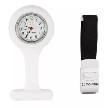 Imagem de Kit Relógio Lapela + Garrote Elástico P.a.med - P. A. MED,  Branco