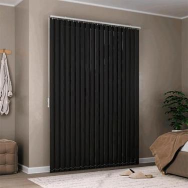 Imagem de Persiana vertical tecido kit 02 1,00 x 2,20 (2,00x2,20) - Cores - CRIS