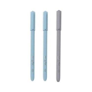 Imagem de Caneta Esferográfica 0.7mm BPX Ponta Fina Escrita Macia CiS, KIT 3 ( 1