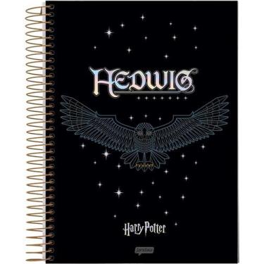 Imagem de Caderno Jandaia universitário Harry Potter 200x275mm 160fls
