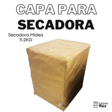 Imagem de Capa secadora midea 11.2kg impermeável flex - Capas Flex, BEGE