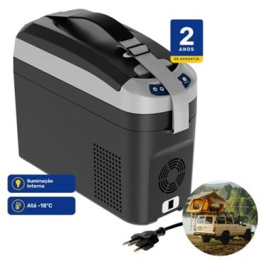 Imagem de Geladeira Portátil P/Viagens 18 Litros Quadrivolt 12v/24v/110v/220v El