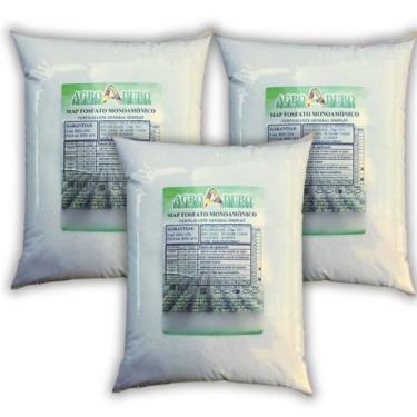 Imagem de Fertilizante Map Purificado 15kg Fosfato Monoamônico Hidrop - AGROADUB