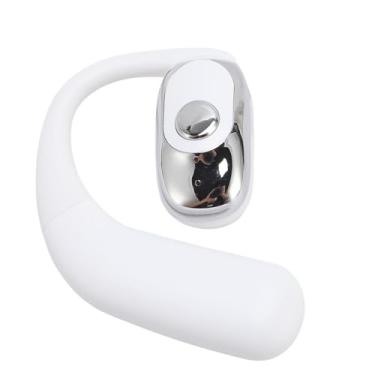 Imagem de Fones de Ouvido Abertos, Cancelamento de Ruído Sem Fio, Eixo Giratório, Fone de Ouvido Ergonômico Com Gancho para Treino de Corrida Esportiva (WHITE)