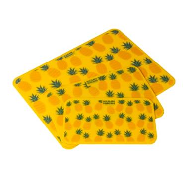 Imagem de Kuhn Rikon Tábuas de corte com estampa de abacaxi de 3 peças
