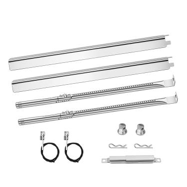 Imagem de Peças de reposição, queimadores, para churrasqueira Charbroil Performance 2, 463660021 463660421, G325-0002-W1, placas térmicas 463630021 463654022 463655621 463655421, tubo de cruzamento, acendedor