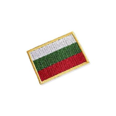 Imagem de BP0204-011 Bandeira Bulgária Patch Bordado 5,7x3,8cm - BR44