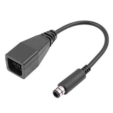 Imagem de Cabo conversor adaptador de energia compatível com Xbox 360 para Xbox 360 E, conector transformador de 25 cm para console Microsoft Xbox 360 E, reutilize a fonte de alimentação antiga do Xbox 360
