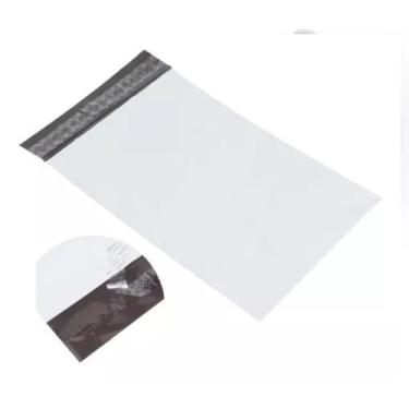 Imagem de Saco Embalagem Envelope Branco para Envios Correios Ecommerce 100un ta