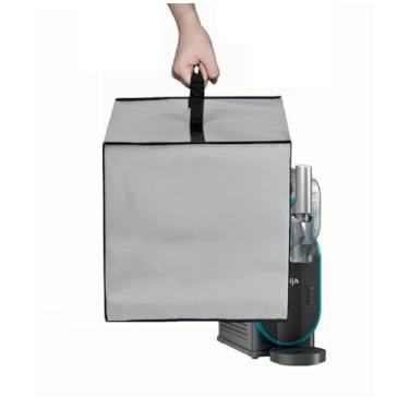 Imagem de Capa protetora contra poeira para Ninja FS299 Professional 2,5 g Drink & Slushie, nylon 600D, impermeável, dobrável (cinza claro)