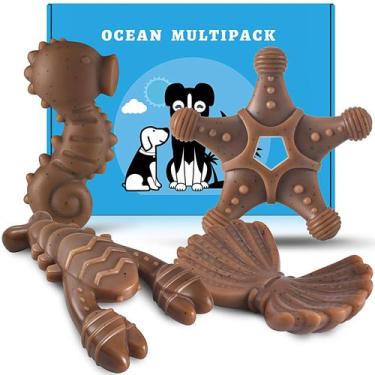 Imagem de Brinquedo para Cães Mastigadores Agressivos NEZIN - Nylon Resistente (
