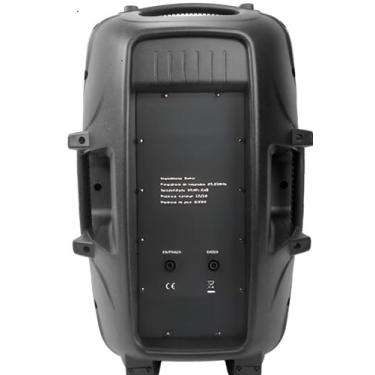 Imagem de Caixa de Som Passiva MXT MX15-350P, 350W RMS, Alto-falante 15 Polegadas, com Rodas