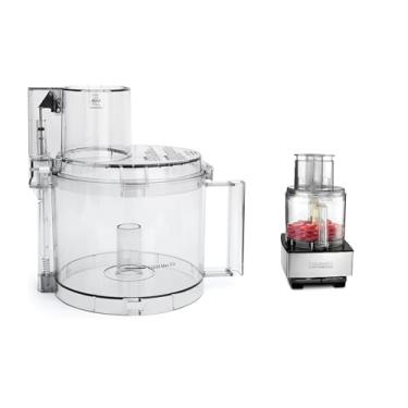 Imagem de Cuisinart DLC-005AGTXT1 Tigela de trabalho e tampa de substituição para processador de alimentos DFP-14NWBCT1 serve apenas para todos os modelos DFP-14 OEM