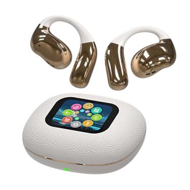 Imagem de Fones de ouvido com tradução de idiomas (música/chamada),Redução de ruído ANC com tela sensível ao toque Fone de ouvido tradutor de idiomas sem fio Bluetooth 5.4 140 com APP