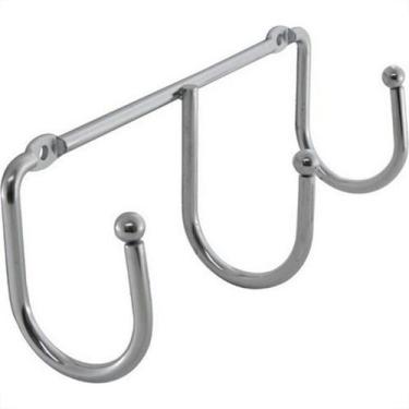 Imagem de Cabide Duler Cabide Triplo Cromado - MS