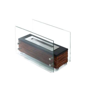 Imagem de Lareira Ecológica a álcool ou etanol Rústica 68cm - Ecosul