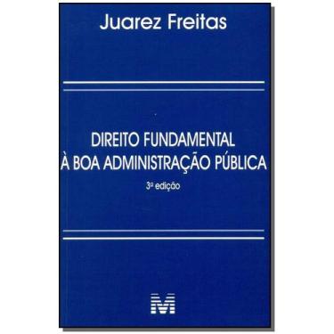 Imagem de Livro - Direito fundamental à boa administração pública - 3 ed./2014