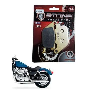 Imagem de Pastilha Freio Traseira Sinterizada XL SPORTSTER 883 2008 - Stona