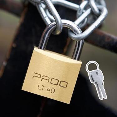 Imagem de Cadeado lt 40mm marca pado cor dourado 