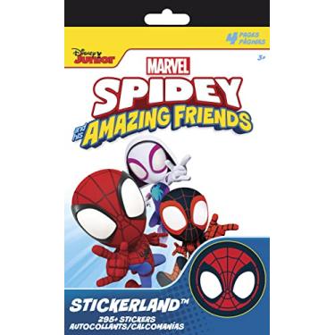 Imagem de Spidey and his Amazing Friends - Stickerland Bloco adesivo com 4 páginas - 4 páginas