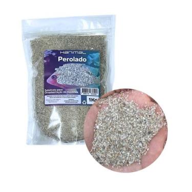 Imagem de Cascalho Perolado 1Kg para Aquário Substrato Peixes Lago - Hanimal