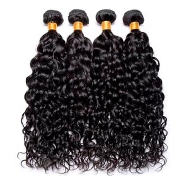 Imagem de Cabelo Humano Cacheado na Tela 100% Natural – Fios Definidos e Volumosos para Mega Hair e Extensões – Tamanhos de 30cm a 70cm (50)