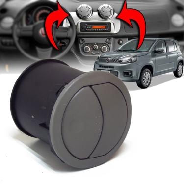 Imagem de Difusor De Ar Central Novo Vivace Attractive Sporting Economy Way Nova Cinza Auto Quali Fiorino /uno