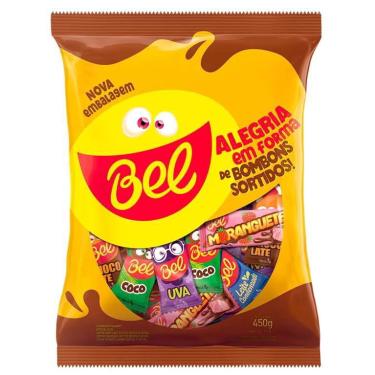 Imagem de Kit C/4 Pacote Bombom Sortido Bel 450g- Pascoa Semana Santa