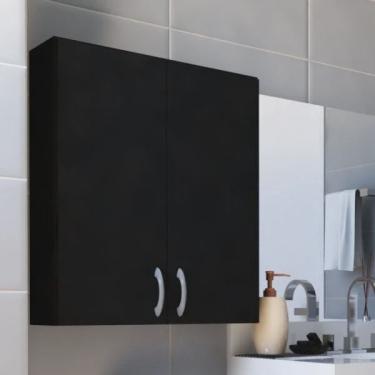 Imagem de Armário de Banheiro Suspenso 2 Portas Arya Branco