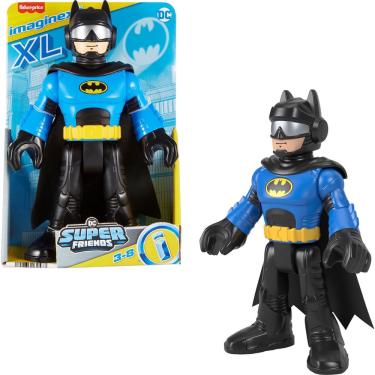 Imagem de Boneco de ação Fisher-Price Imaginext dc Batman 25 cm para crianças a partir de 3 anos
