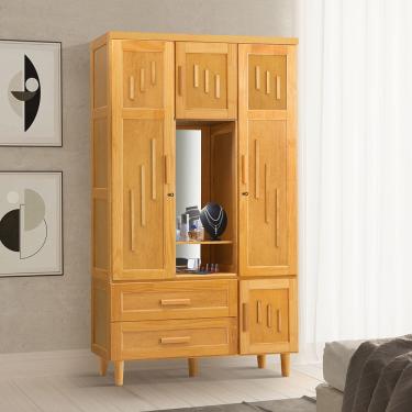 Imagem de Guarda - Roupa Roupeiro Talismã Capelinha em Madeira Maciça 2,20x1,22 Imbuia