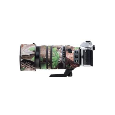 Imagem de Capa de lente para Nikon Z 24-70 mm F/2.8 S Capa de proteção de lente de câmera camuflada (cor #camuflagem folha verde - à prova d'água) capa de chuva