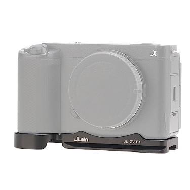 Imagem de Hersmay Placa de base de liberação rápida para câmera sem espelho Sony ZV-E1 compatível com tripé padrão Arca-Swiss Ballhead