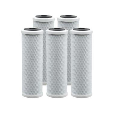 Imagem de Kit Elemento Filtrante Carvão Block 7 - 5 Unidades - FDMA Filtros, Bra